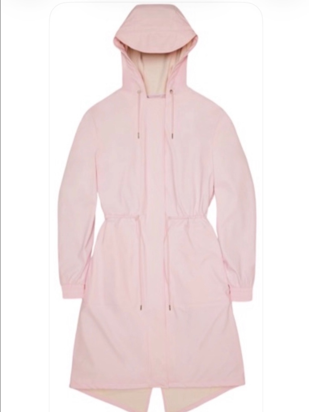 EUC Rains String Parka in Candy